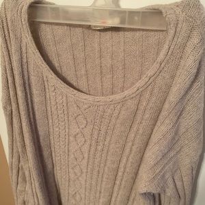 Tan sweater